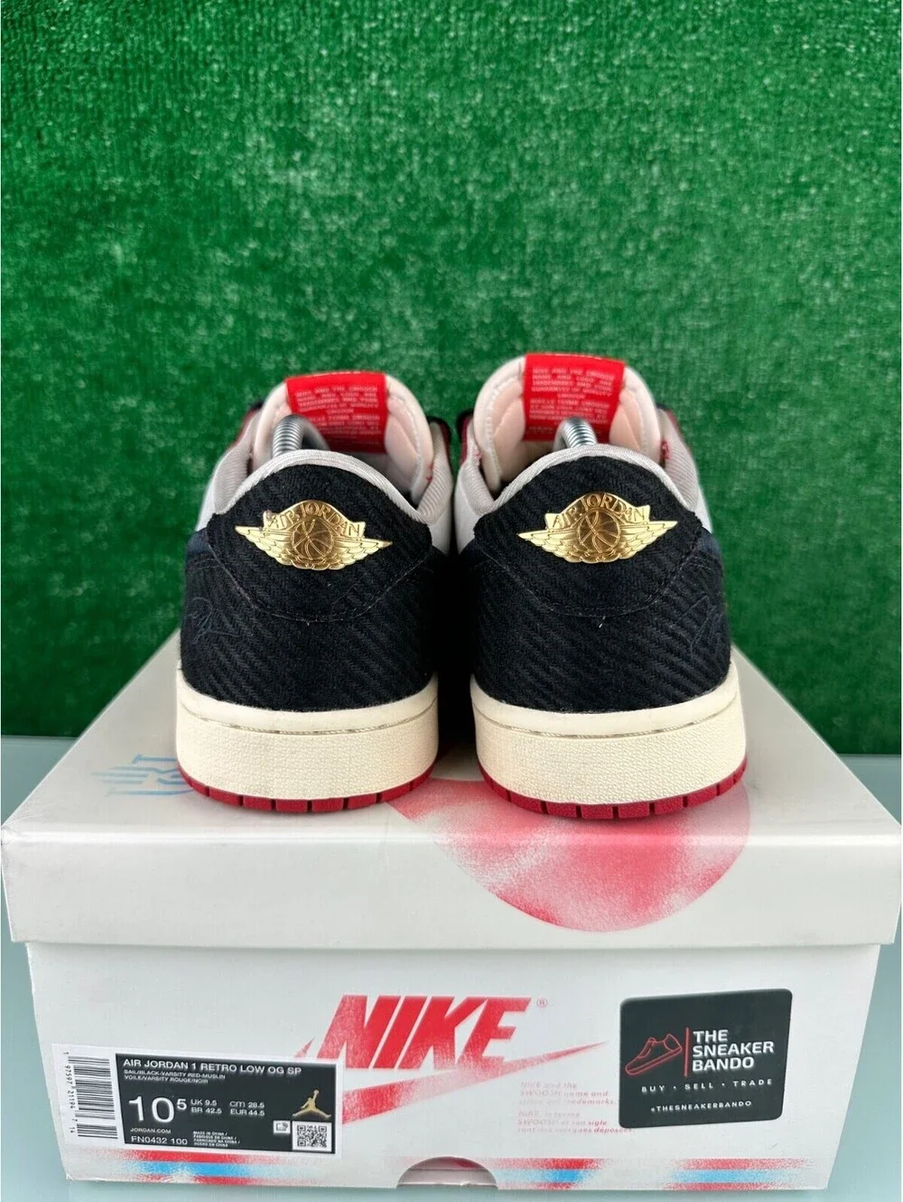 Trophy Room x Air Jordan 1 Retro OG SP Low Rookie Card Away
